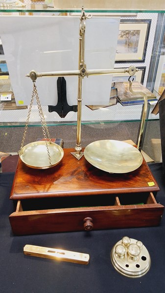 Lot 1174 - BRASS SCALES