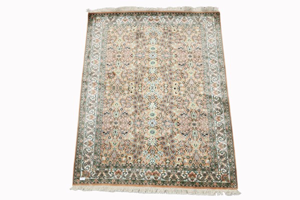 Lot 4 - KASHMIRI SILK RUG