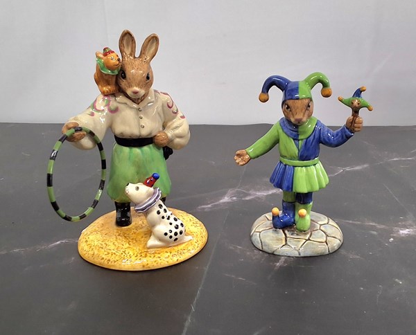 Lot 1187 - BUNNYKINS FIGURINES