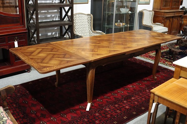 Lot 127 - OAK DINING TABLE