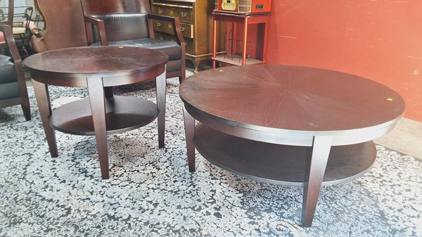 Lot 89 - COFFEE AND SIDE TABLE