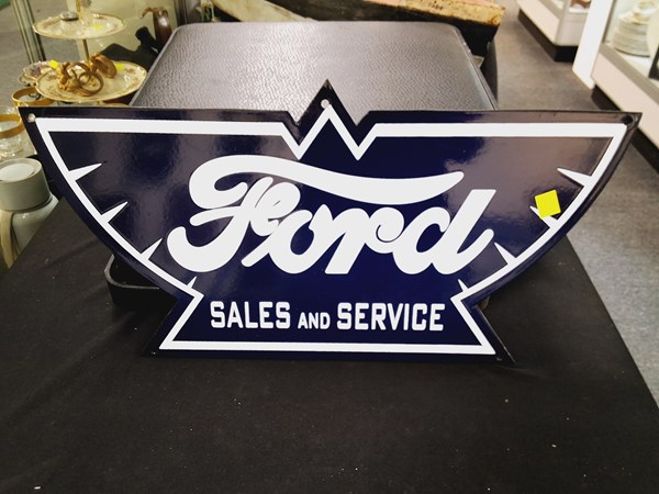 Lot 1250 - ENAMEL SIGN