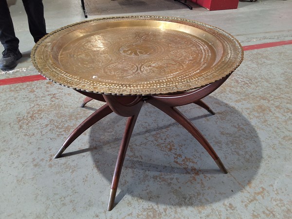 Lot 104 - TEA TABLE