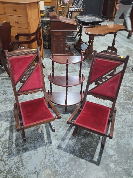 Lot 241 - CHAIRS AND WHAT NOT