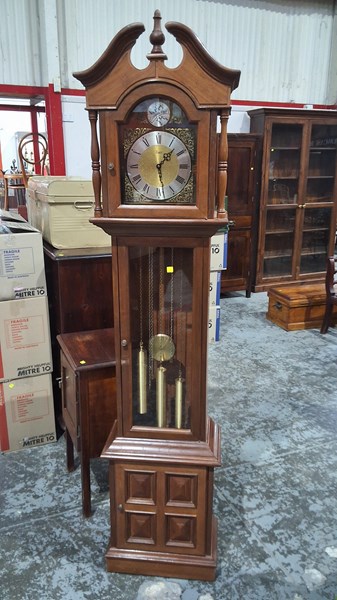 Lot 63 - GRANDFATHER CLOCK