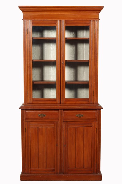 Lot 131 - CEDAR BOOKCASE