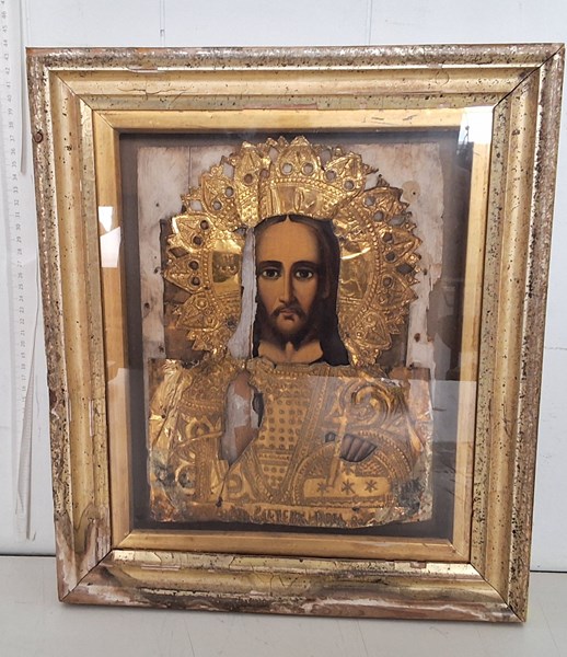 Lot 1341 - FRAMED ICON