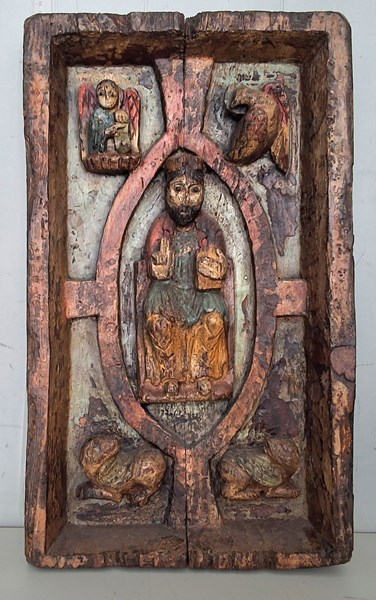 Lot 1338 - CARVED PANEL