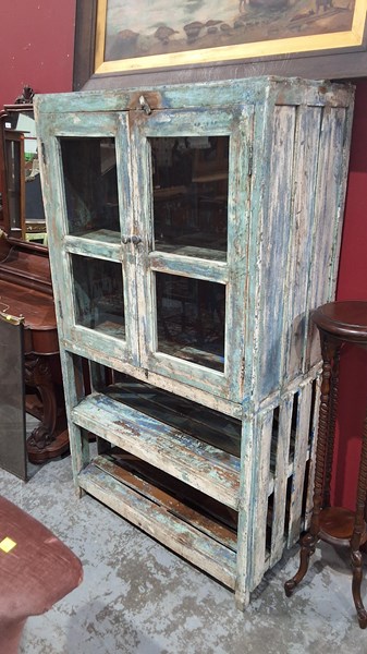 Lot 115 - TEAK CABINET