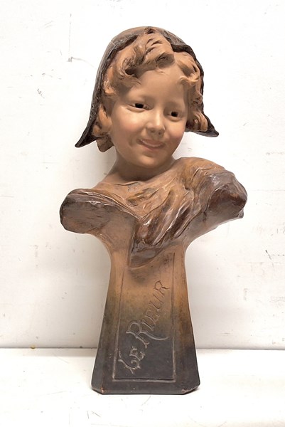 Lot 1183 - PLASTER FIGURE