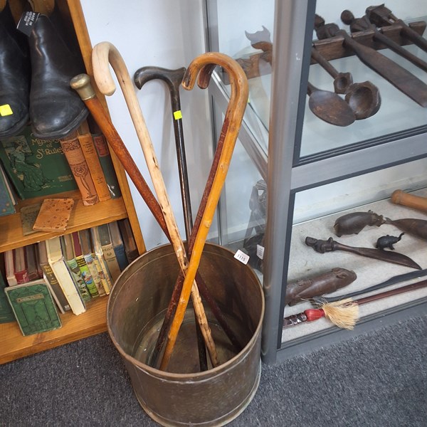 Lot 1115 - WALKING CANES