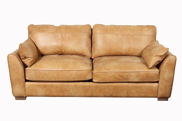 Lot 40 - BREMEN LEATHER LOUNGE