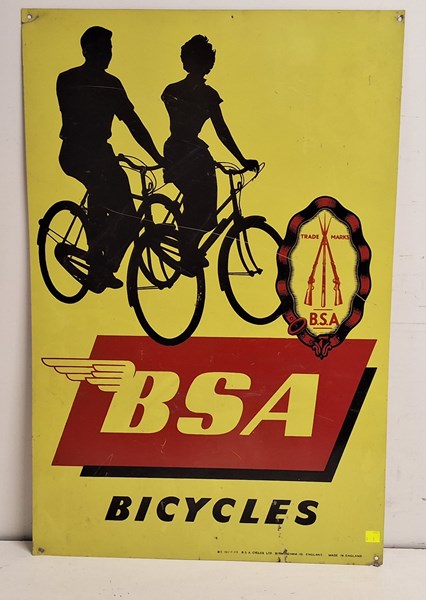 Lot 1152 - BSA SIGN