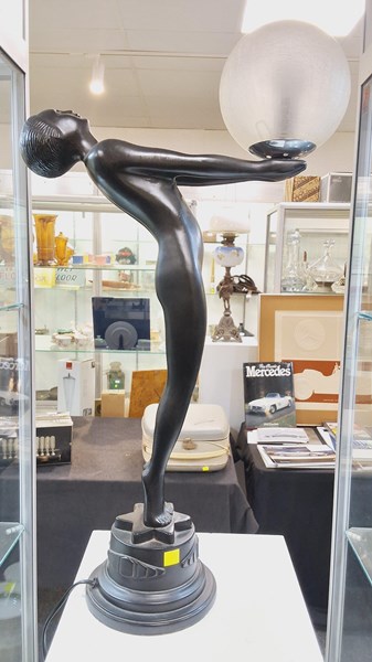 Lot 1211 - LADY LAMP
