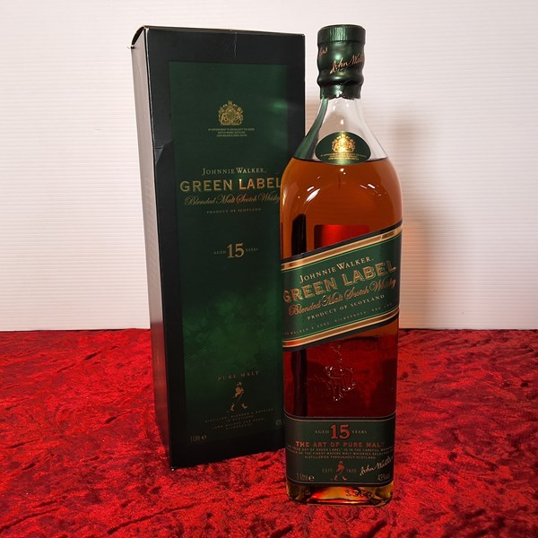 Lot 55 - JOHNNIE WALKER GREEN LABEL 15yo WHISKY