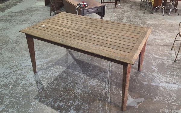 Lot 210 - OUTDOOR TABLE