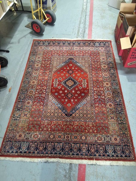 Lot 110 - PERSIAN STYLE RUG