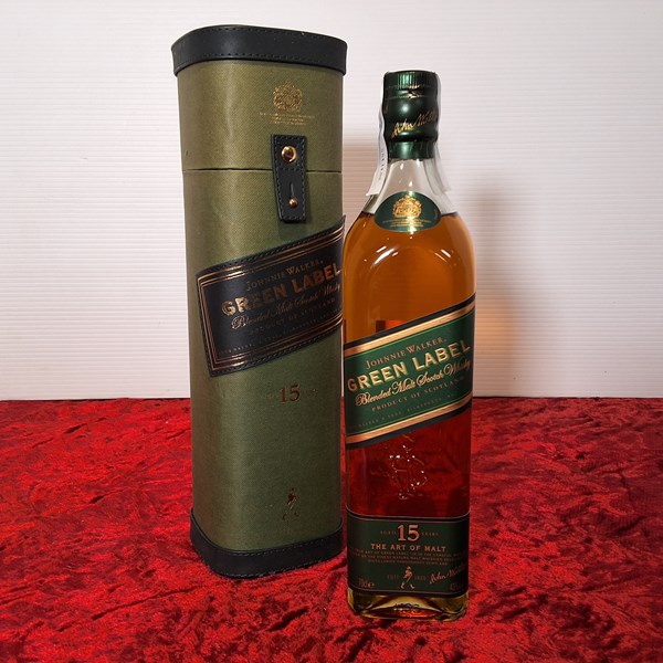 Lot 61 - JOHNNIE WALKER GREEN LABEL 15yo WHISKY