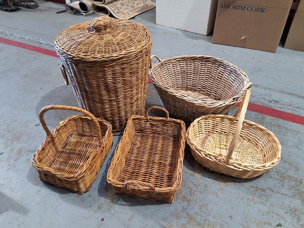 Lot 229 - CANE BASKETS