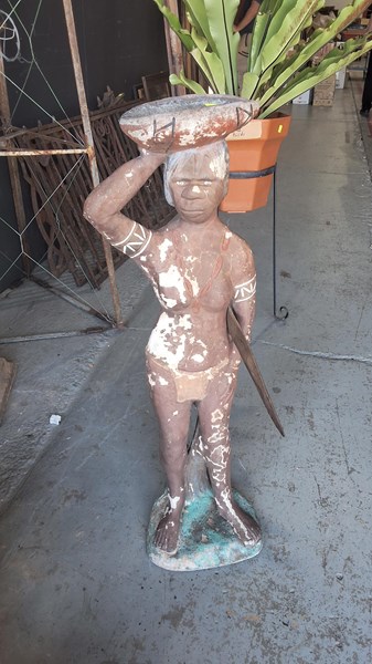 Lot 336 - CONCRETE ORNAMENT