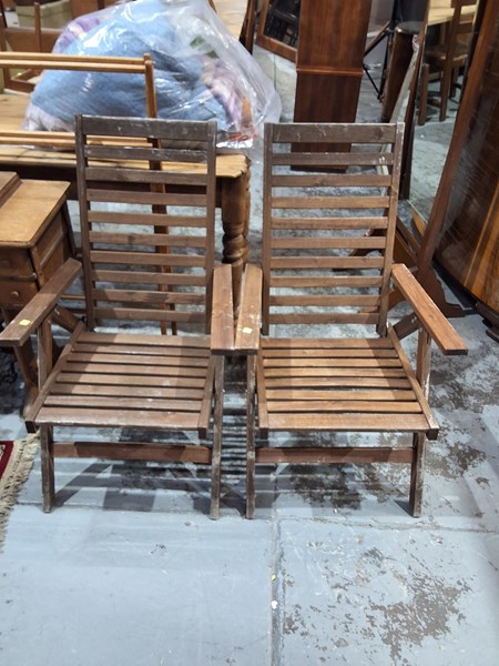 Lot 204 - OUTDOOR CHAIRS