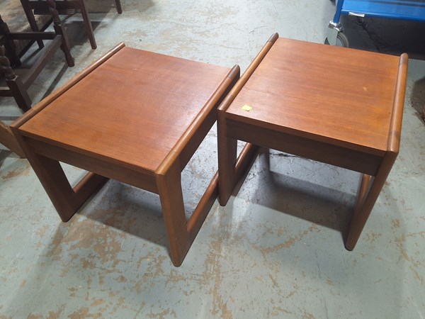 Lot 273 - LAMP TABLES