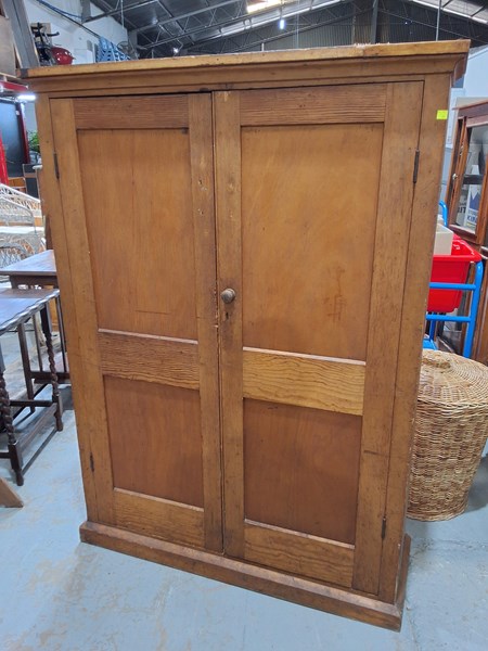 Lot 188 - SCHOOL CUPBOARD