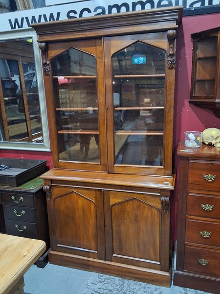 Lot 27 - BOOKCASE