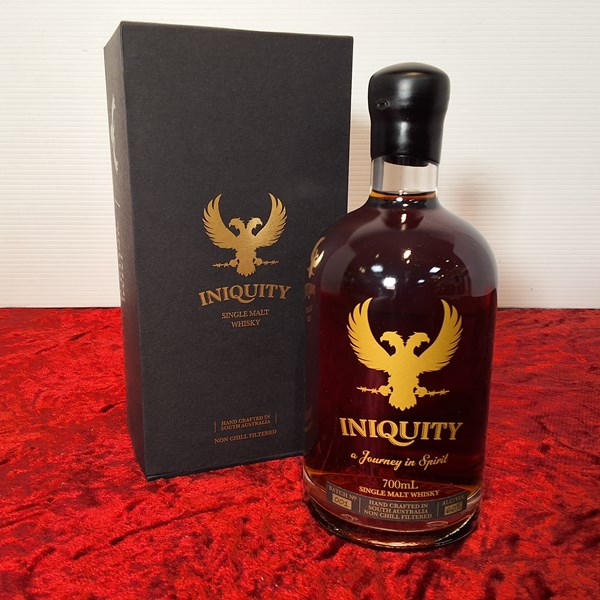 Lot 15 - INIQUITY AUSTRALIAN WHISKY