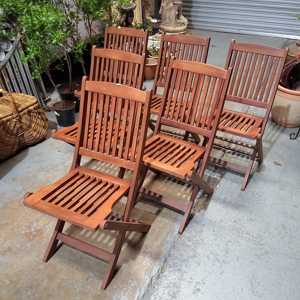 Lot 205 - DINING CHAIRS