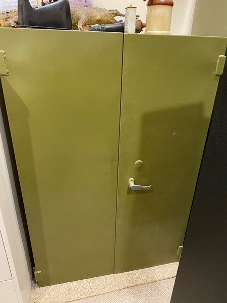 Lot 250 - METAL CABINET