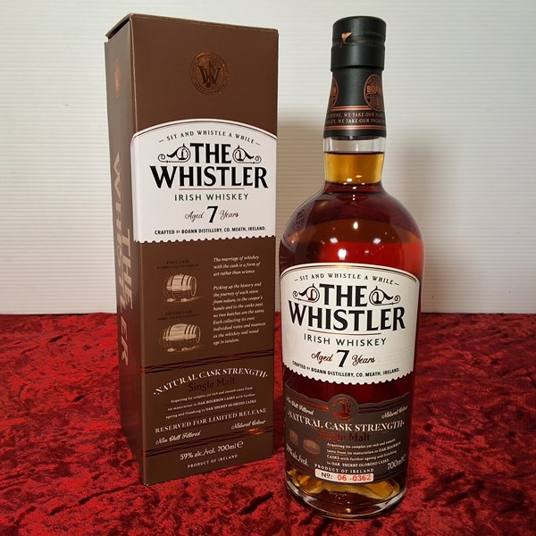 Lot 117 - WHISTLER 7yo IRISH WHISKY