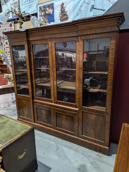 Lot 38 - SUBSTANTIAL BOOKCASE