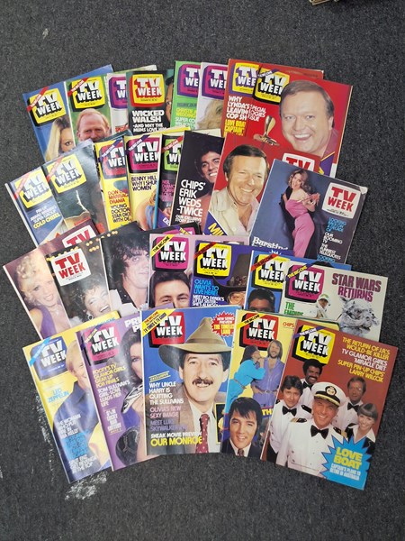 Lot 1067 - TV WEEK MAGAZINES