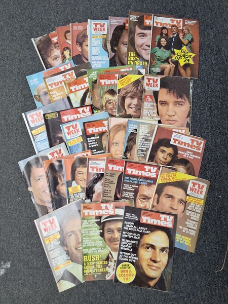 Lot 1065 - TV MAGAZINES