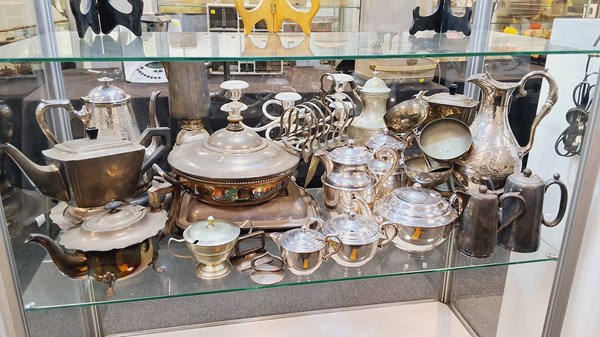 Lot 1178 - SILVERPLATE WARES