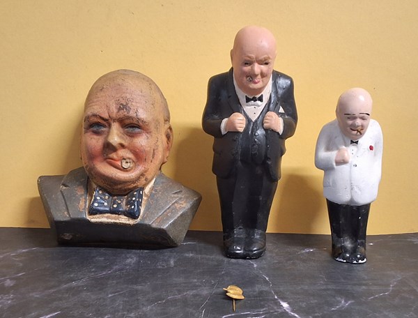 Lot 1239 - WINSTON CHURCHILL FIGURES