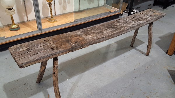 Lot 240 - GUM BENCH