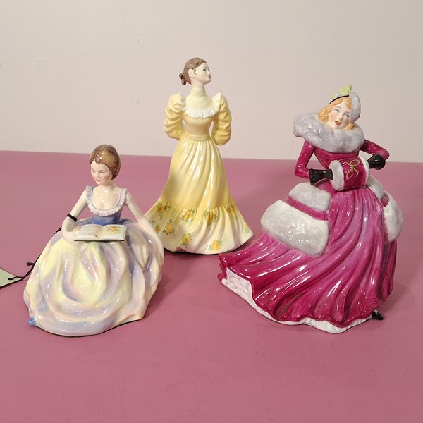 Lot 1174 - THREE CHINA FIGURES