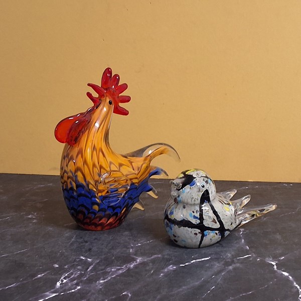 Lot 1003 - GLASS BIRDS