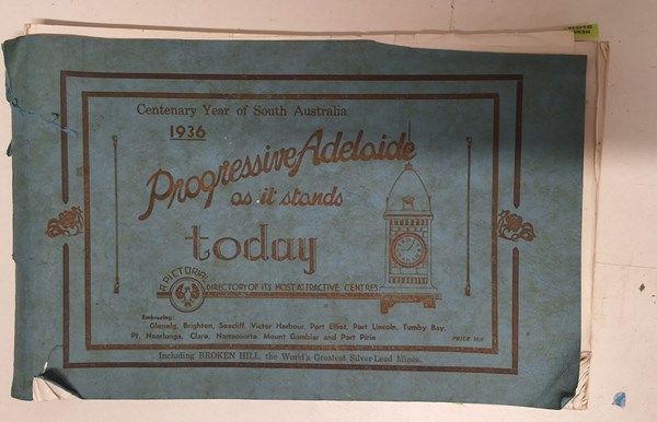 Lot 1194 - A PICTORIAL DIRECTORY OF ADELAIDE