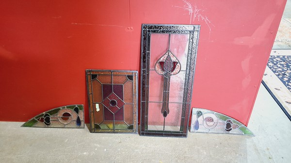 Lot 309 - LEAD LIGHT PANELS