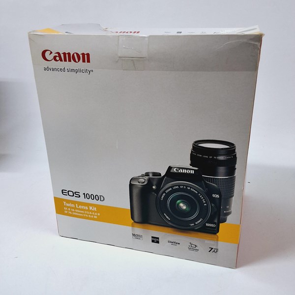 Lot 1249 - CANON EOS 1000D