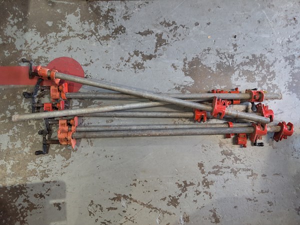 Lot 311 - WOOD CLAMPS