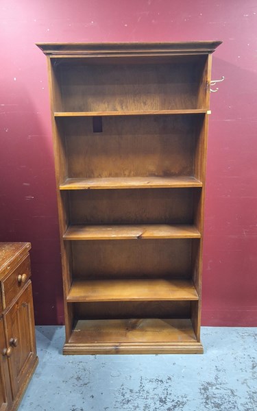 Lot 55 - PINE BOOKSHELF