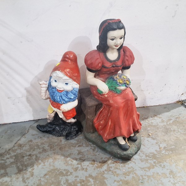 Lot 396 - GARDEN STATUES