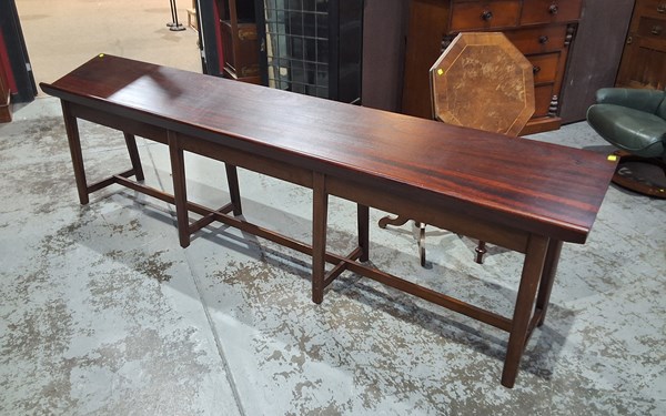 Lot 24 - LIBRARY TABLE