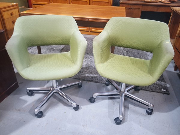 Lot 363 - SWIVEL CHAIRS