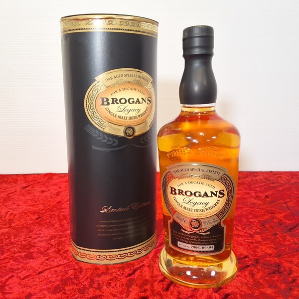 Lot 54 - BROGANS LEGACY IRISH WHISKY