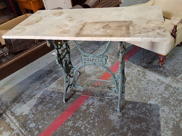 Lot 322 - GARDEN TABLE